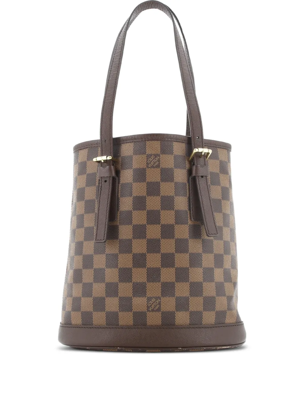Louis Vuitton Pre-Owned Marais Damier bucket bag - Marrone
