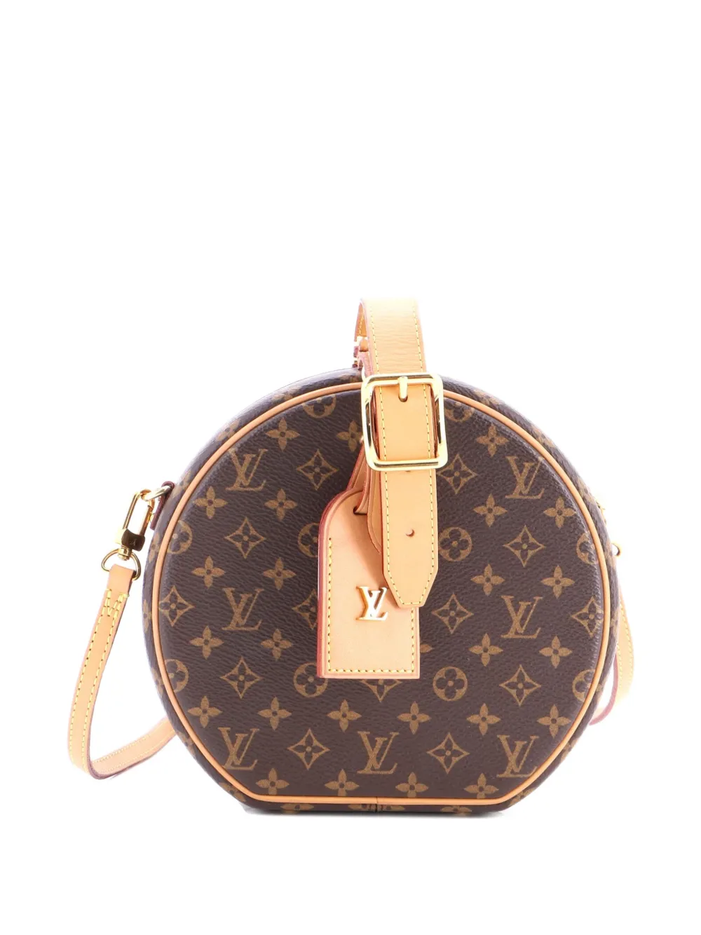 Louis Vuitton Pre-Owned Petite Boite Chapeau Bag Monogram Canvas crossbody bag - Marrone