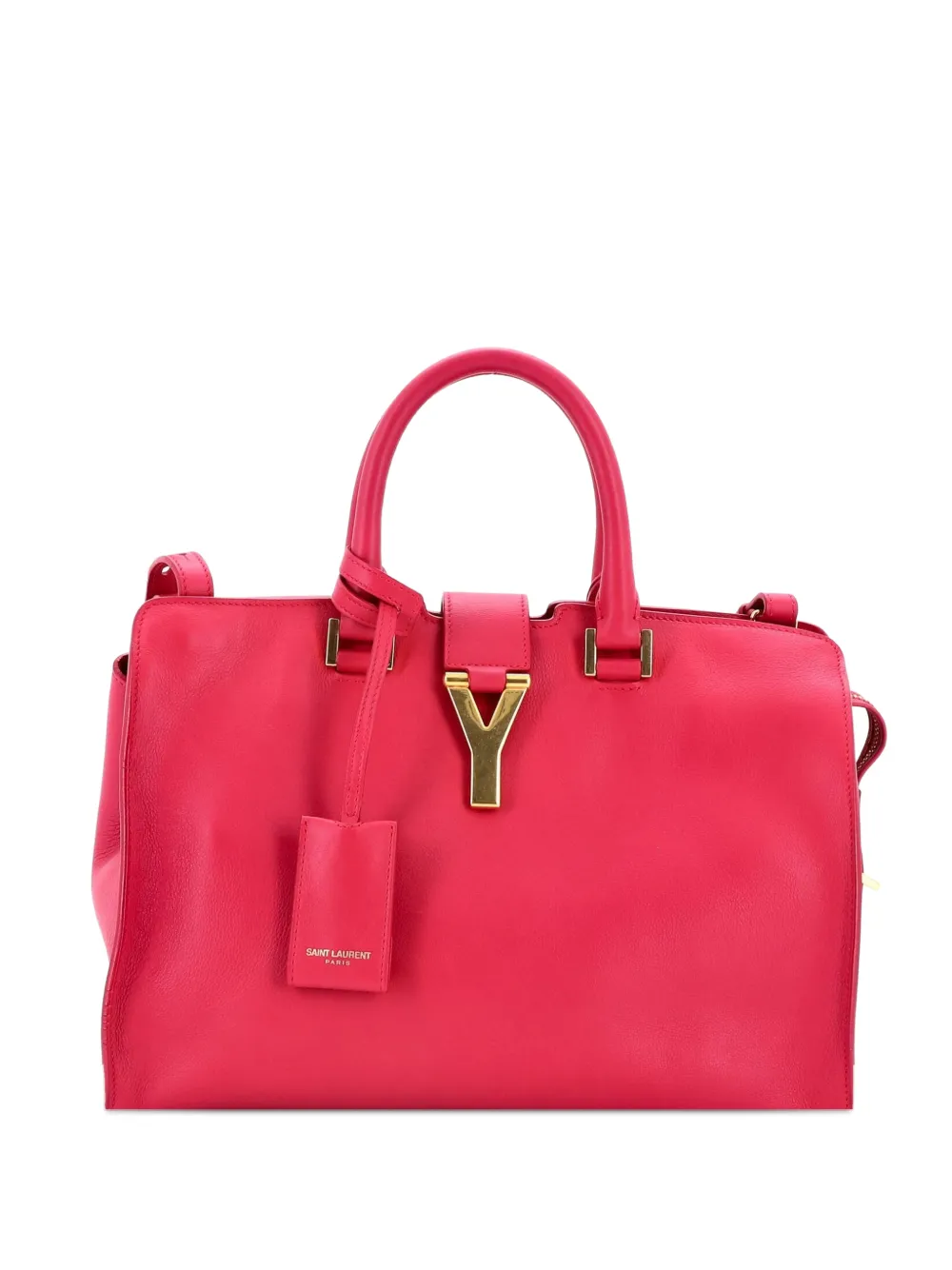 Saint Laurent Pre-Owned Classic Y Cabas Leather Small satchel | rosado | Image 1