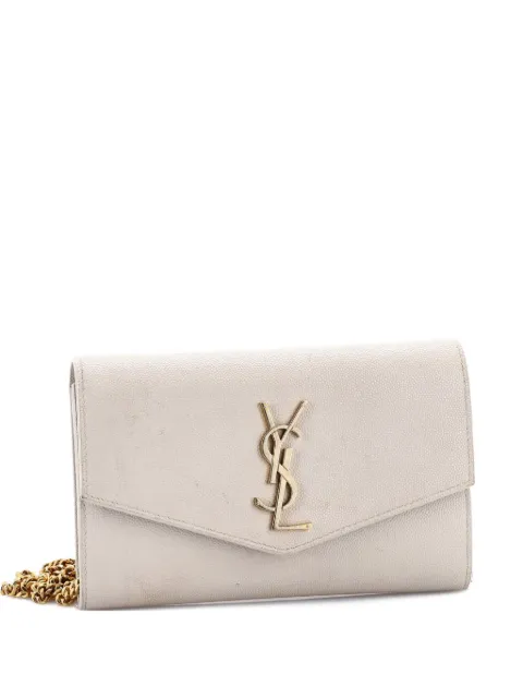 Saint Laurent Pre-Owned Uptown Chain Wallet Leather crossbody bag