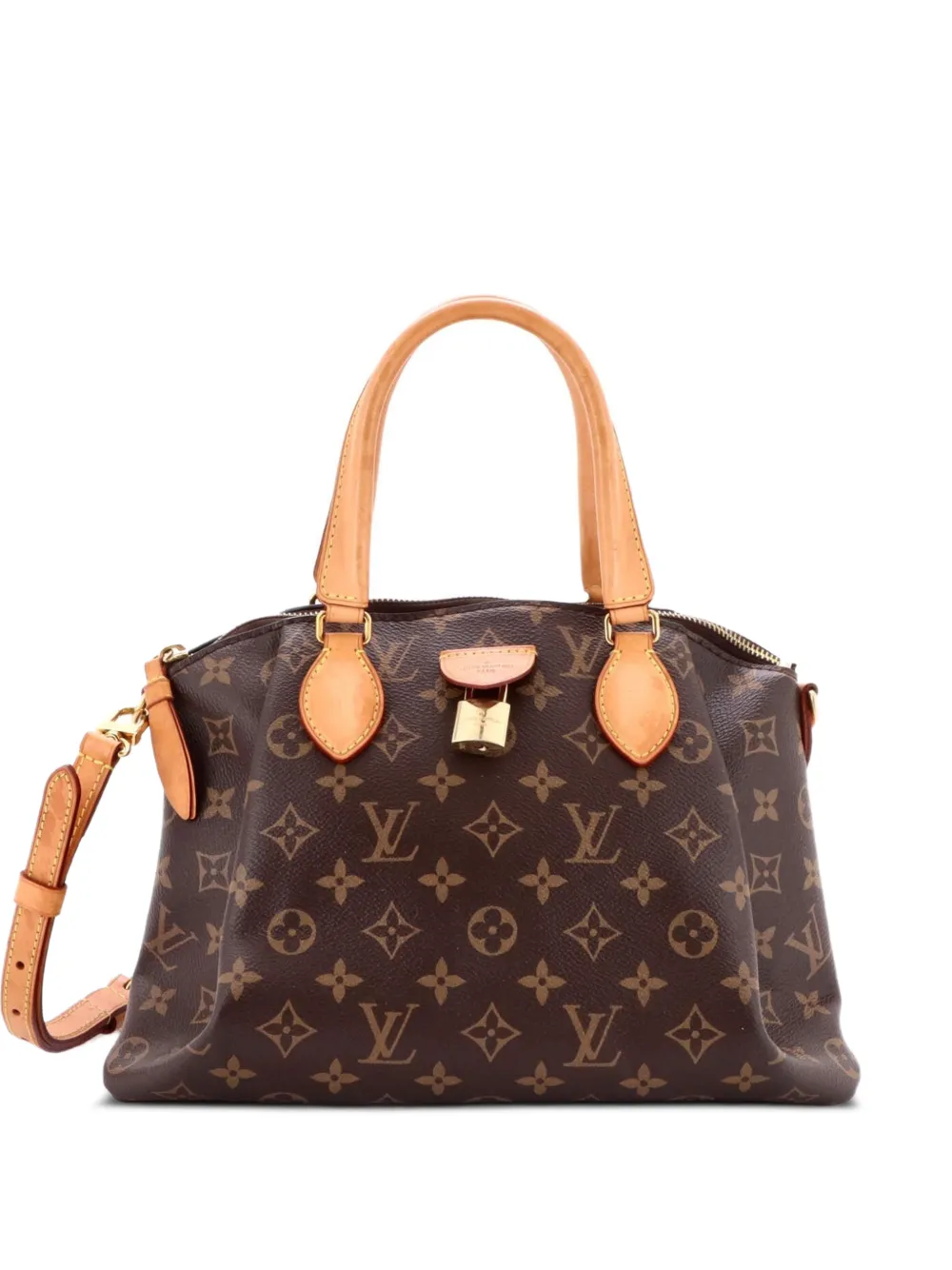 Louis Vuitton Pre-Owned Rivoli Handbag Monogram Canvas PM satchel - Marrone