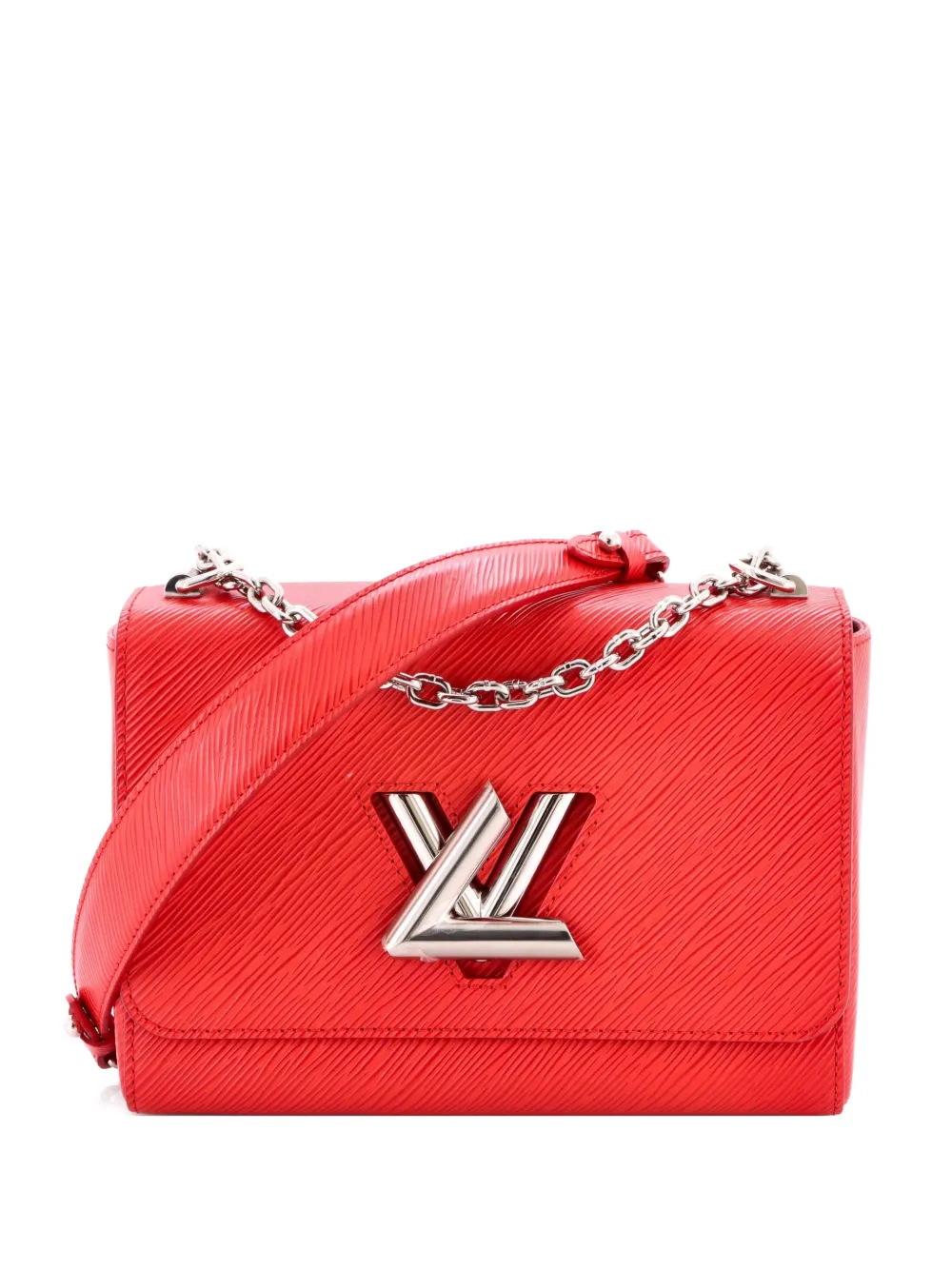Louis Vuitton Pre-Owned Twist Handbag Epi Leather MM crossbody bag - Rosso