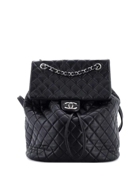 CHANEL Pre-Owned Urban Spirit Quilted Lambskin Large backpack