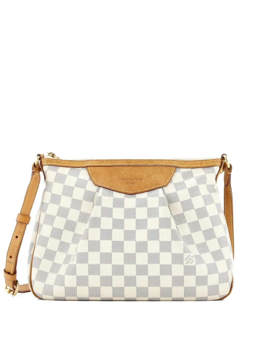 Louis Vuitton Pre-Owned Siracusa Handbag Damier PM crossbody bag - Bianco