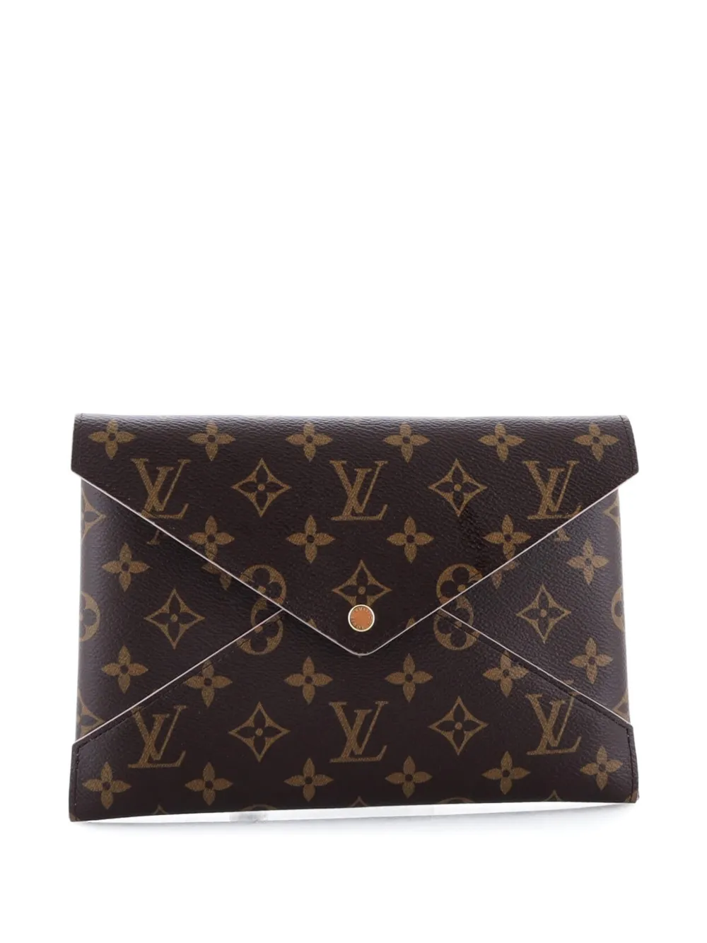 LOUIS VUITTON Pre-owned Kirigami Pochette Set Monogram Canvas Clutch Bag In Brown