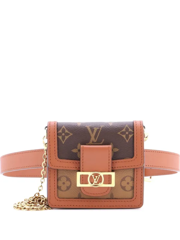 ルイ ヴィトン LOUIS VUITTON ショルダーバッグ ベルトバッグ モノグラム リバース バムバッグ ドーフィーヌBB/モノグラム リバース ブラウン レディース M68621 送料無料【中古】 z7963 LOUIS VUITTON（ルイ・ヴィトン） ルイ ヴィトン ショルダーバッグ