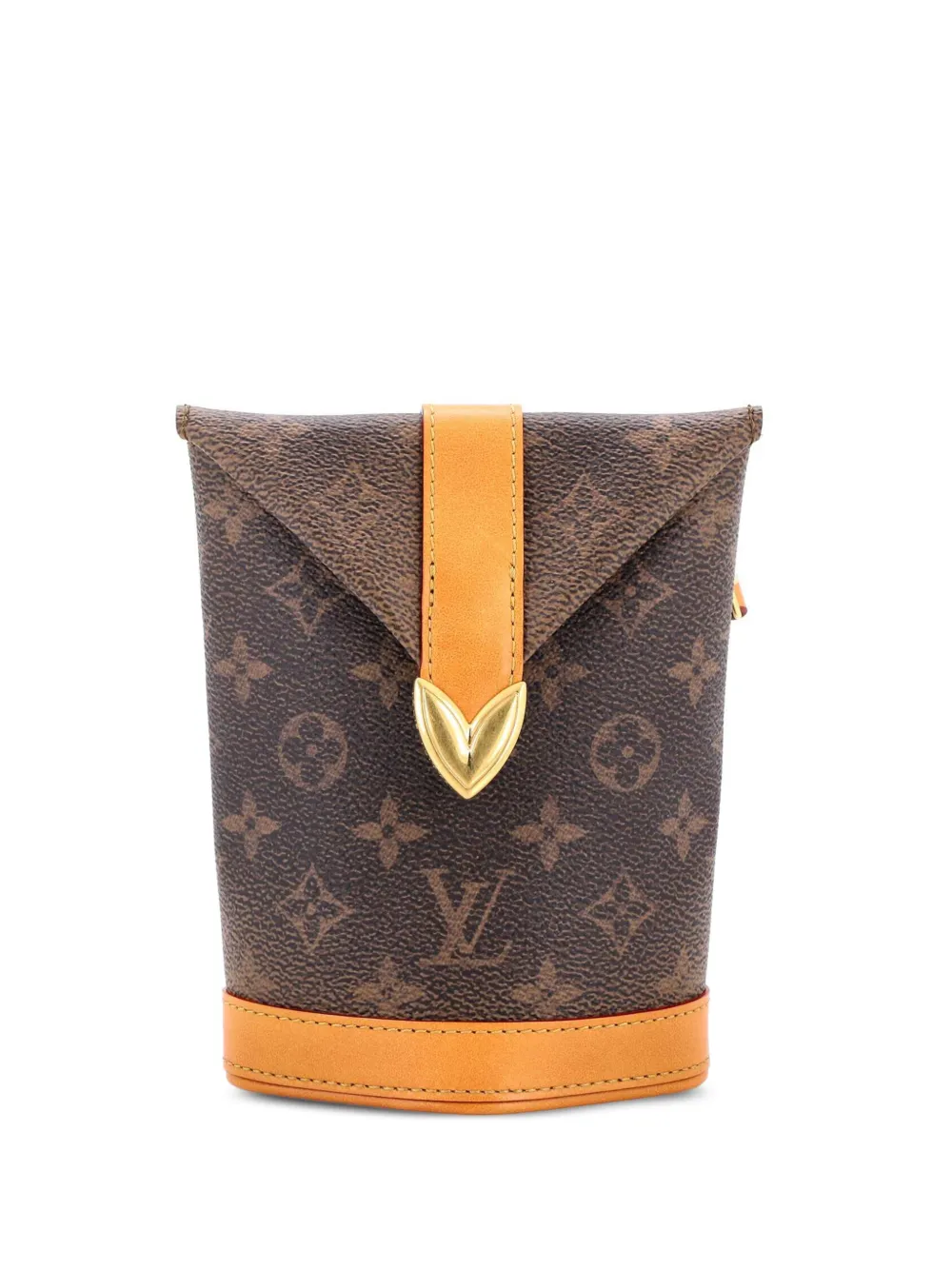 Louis Vuitton Pre-Owned Envelope Pouch Monogram Dust Leather shoulder bag - Marrone