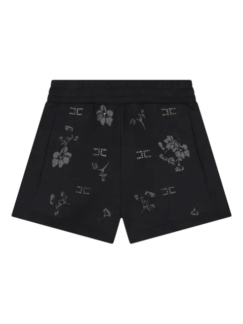 Elisabetta Franchi Kids shorts con bordado floral