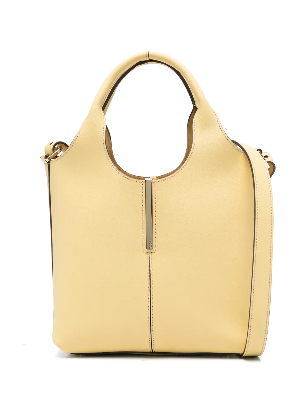 Tod's mini leather tote bag - Giallo
