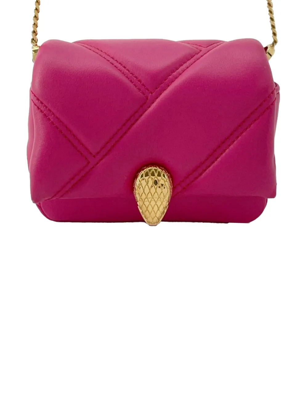 Bvlgari Pre-Owned 2021-2022 Micro Leather Serpenti Cabochon satchel | rosado | Image 1
