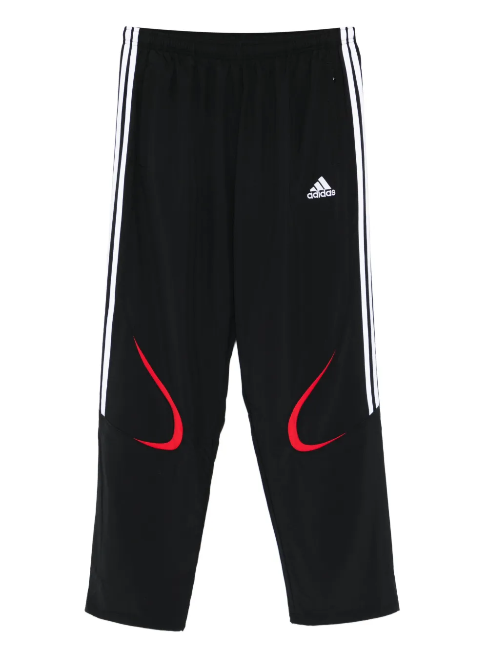 adidas stripe detail trousers | Black | Image 1