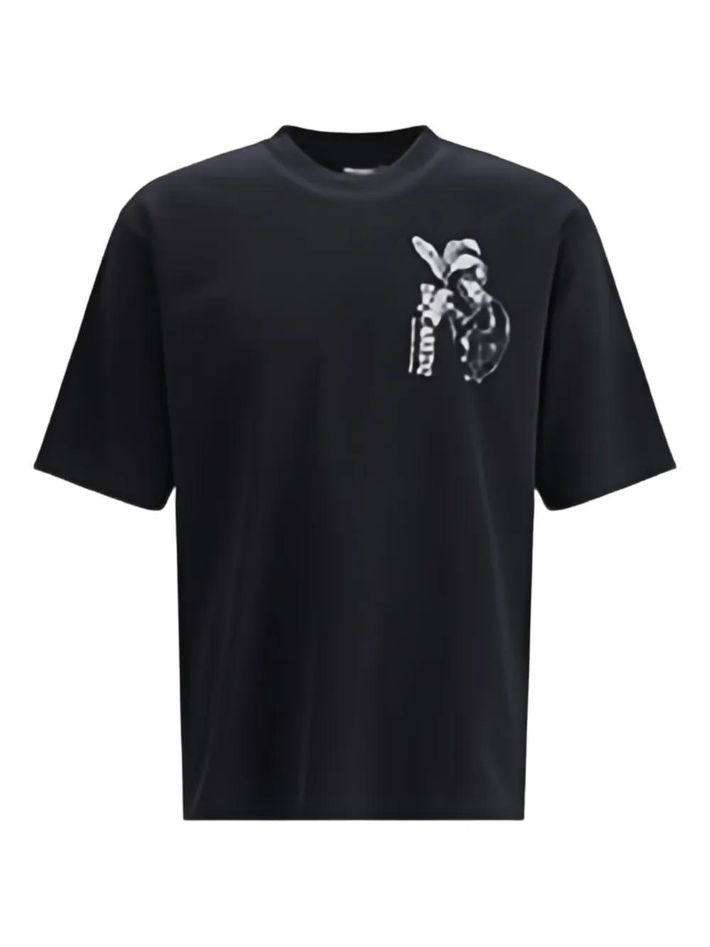 DSQUARED2 monkey-print T-shirt - Schwarz