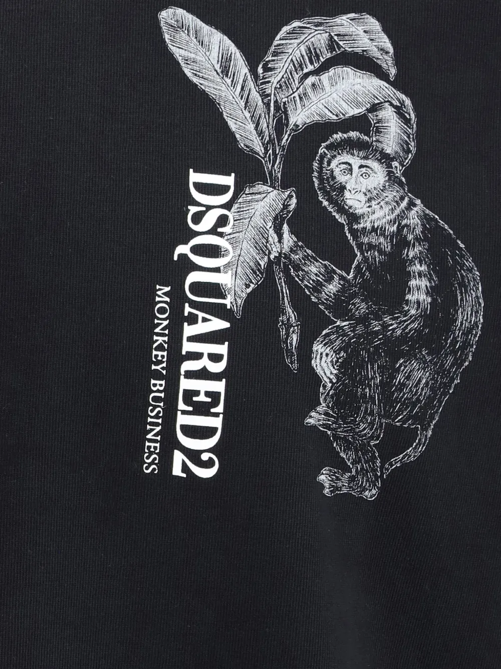DSQUARED2 プリント Tシャツ | ブラック | FARFETCH JP