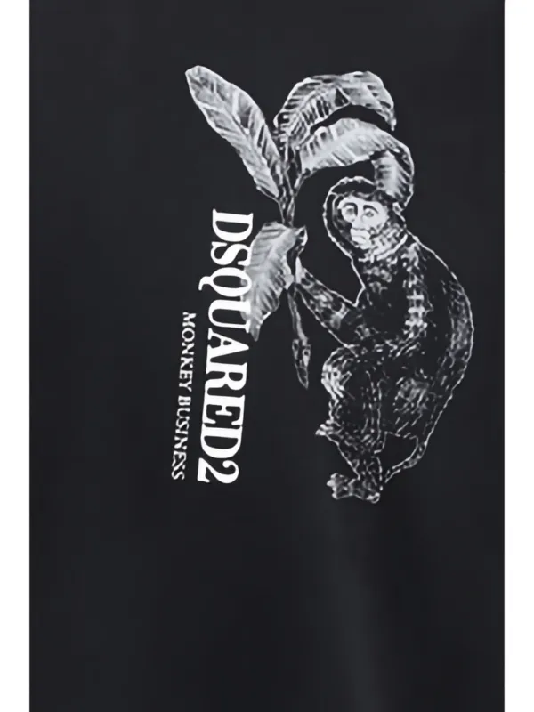 DSQUARED2 プリント Tシャツ | ブラック | FARFETCH JP