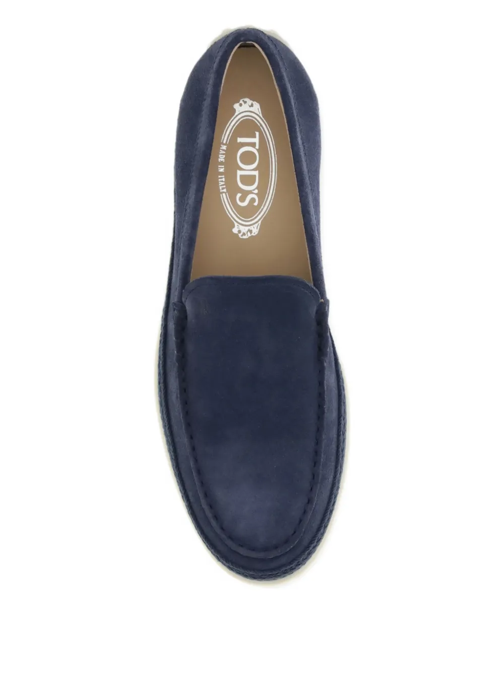 Tod's Loafers met ronde neus Blauw