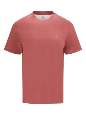 Brunello Cucinelli レイヤード Tシャツ | レッド | FARFETCH JP