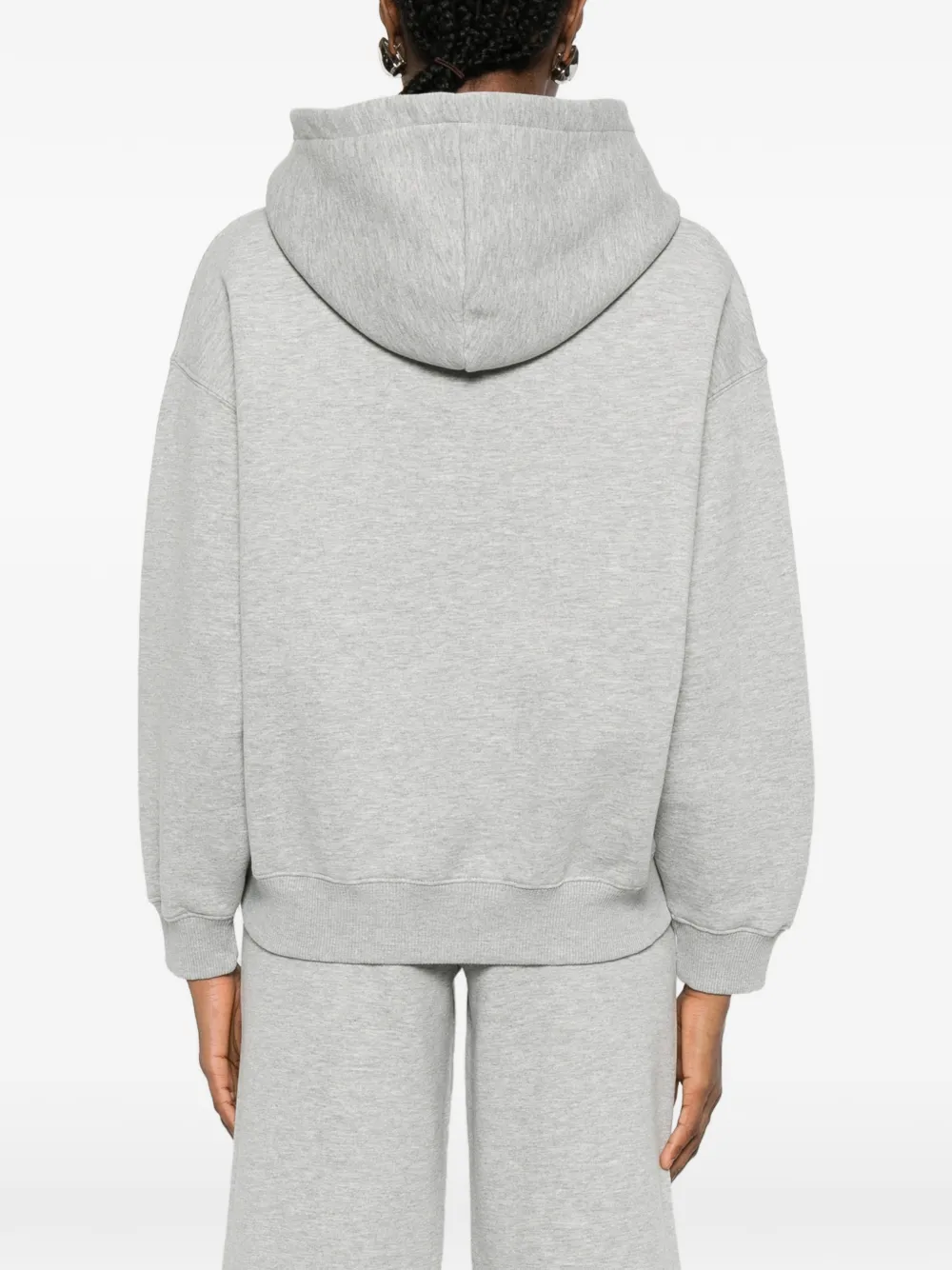 ANINE BING Jaci hoodie met logodetail Grijs