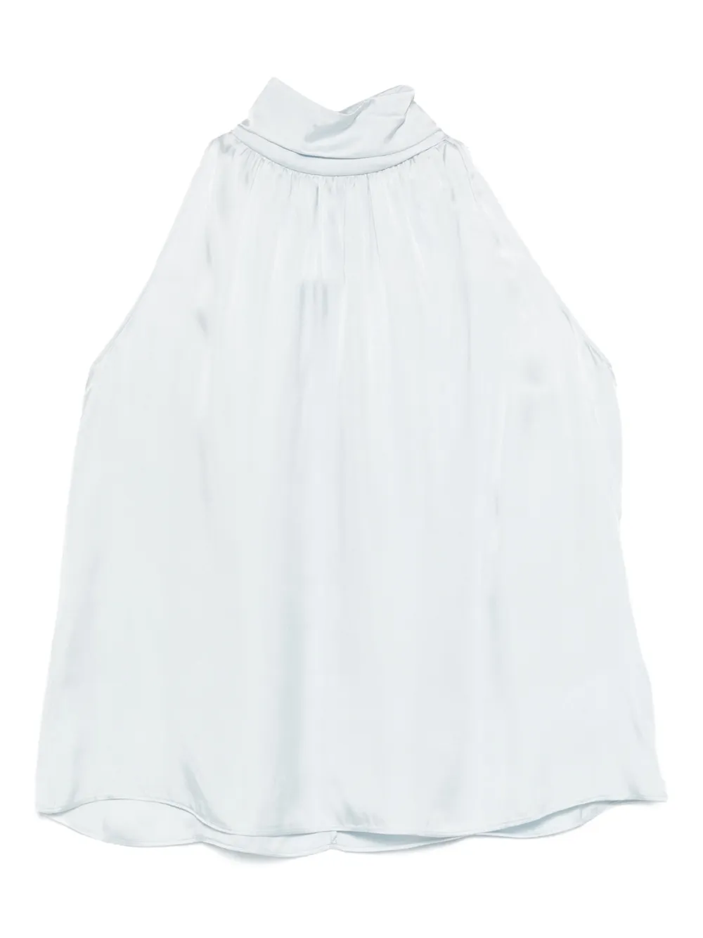 ANINE BING halterneck blouse | Blue | Image 1