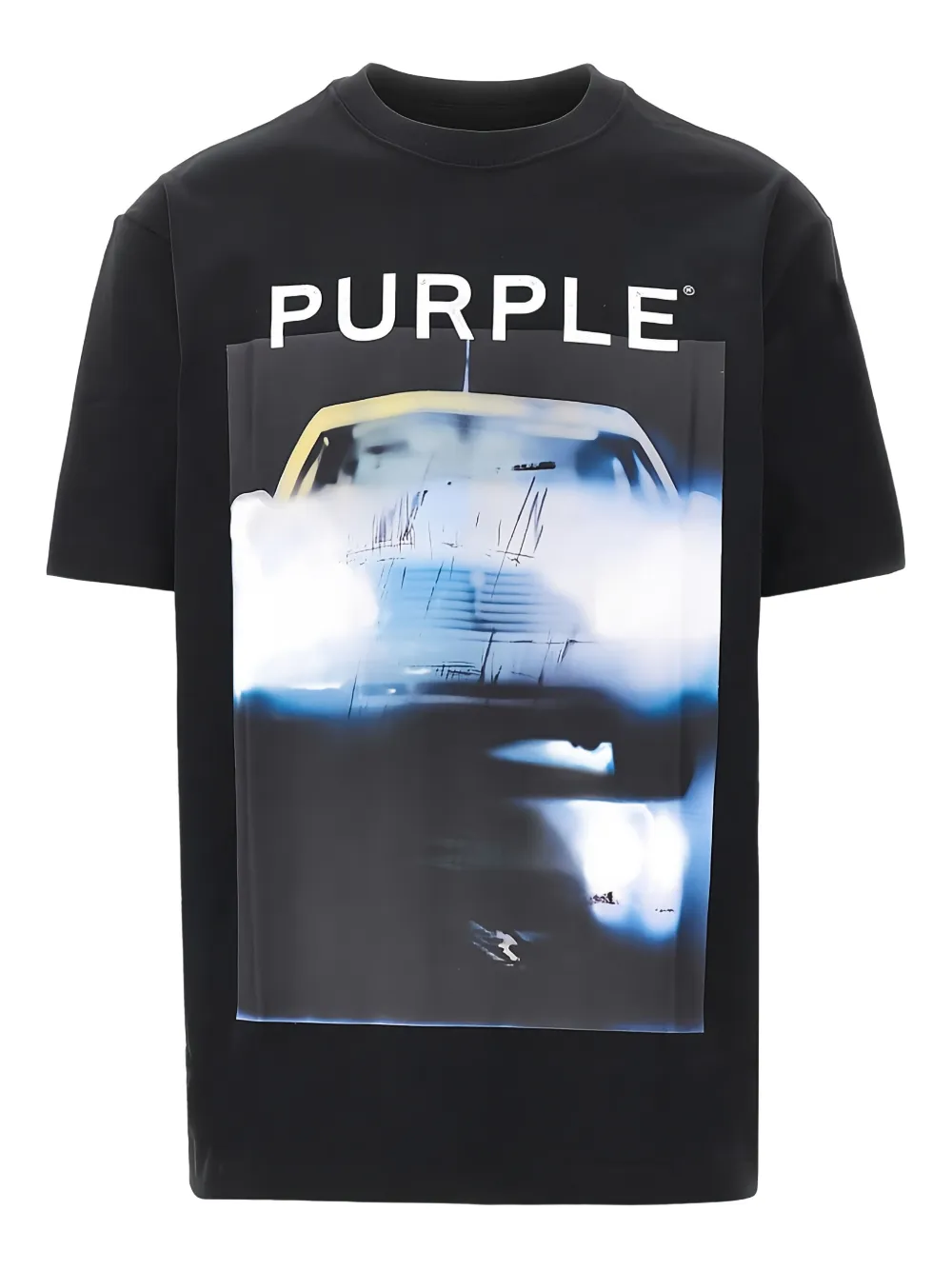 Purple Brand playera con estampado gráfico | negro | Image 1