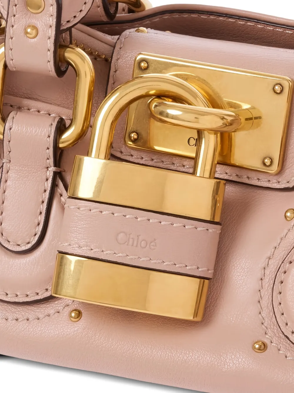 Chloe パディントン Chloé パディントン パドロック ハンドバッグ | ピンク | FARFETCH JP