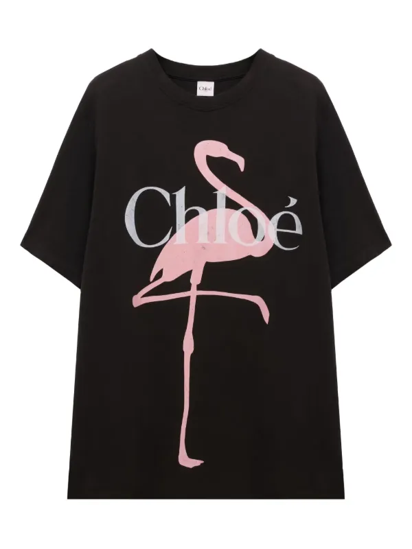 chloe tシャツ　ロゴ　フラミンゴ 32946745_63327302_600.jpg