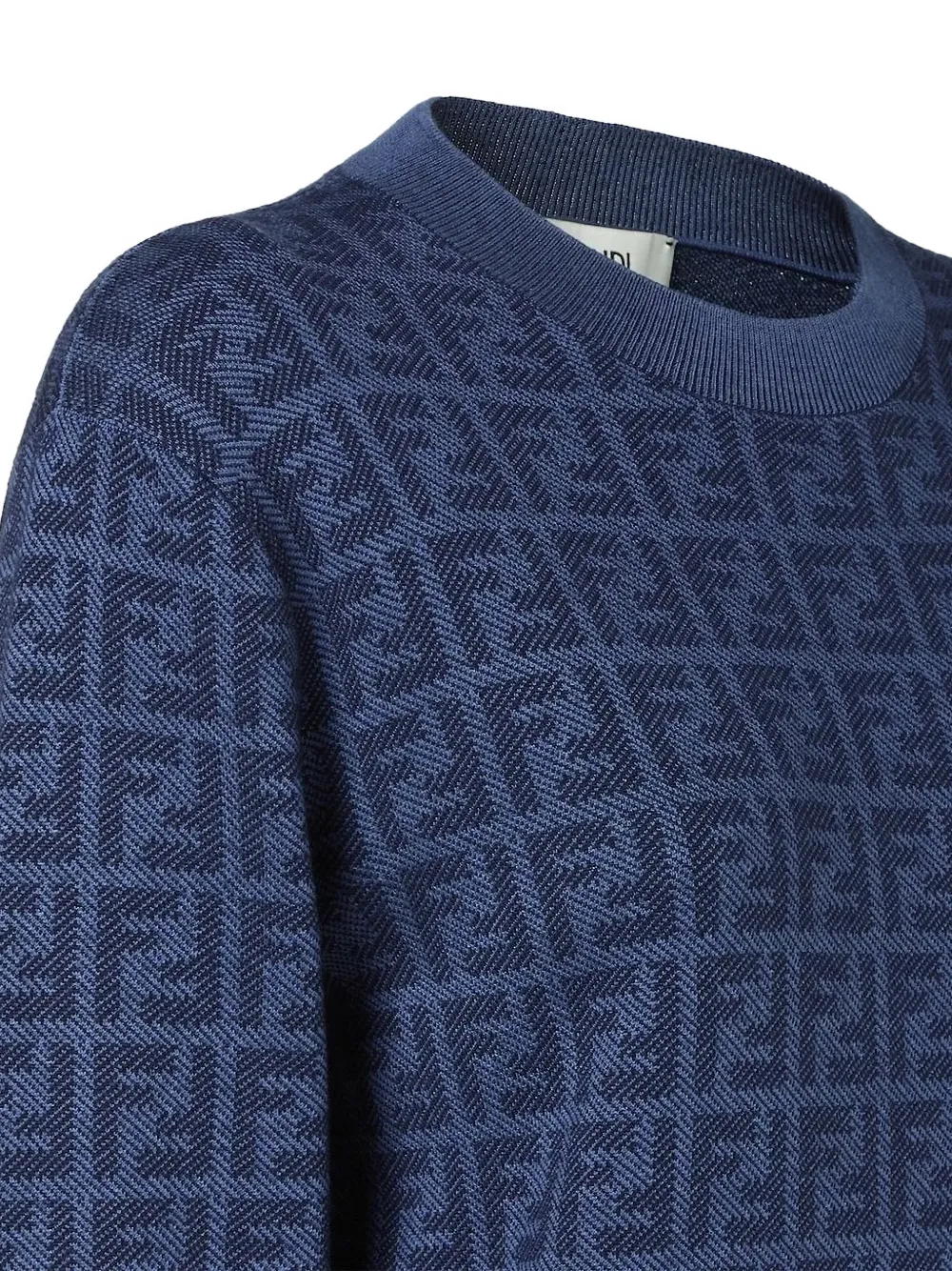  Fendi Patterned Sweater - Blue 