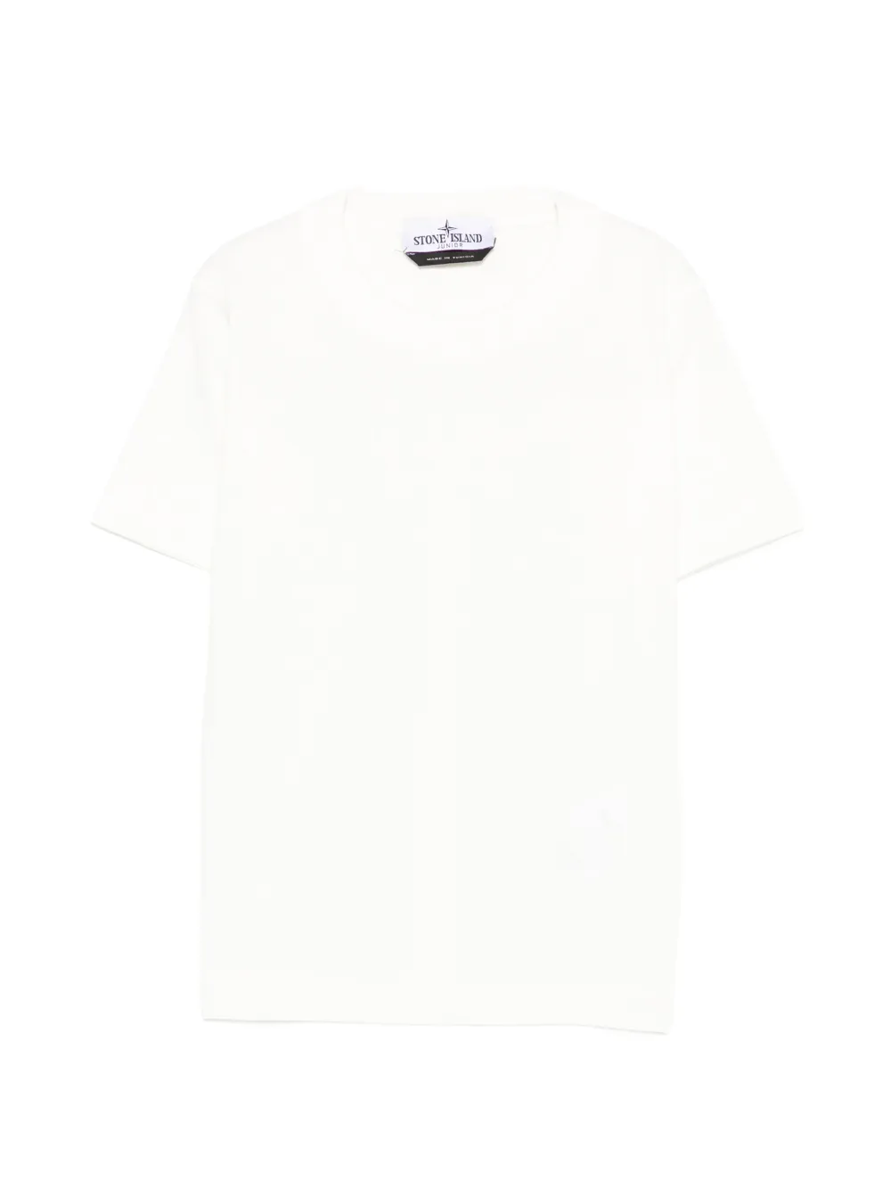 Stone Island Junior crew-neck T-shirt - Bianco