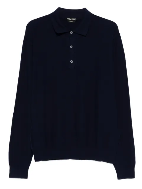 TOM FORD Camisa polo mangas longas