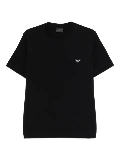 Emporio Armani playera con parche del logo