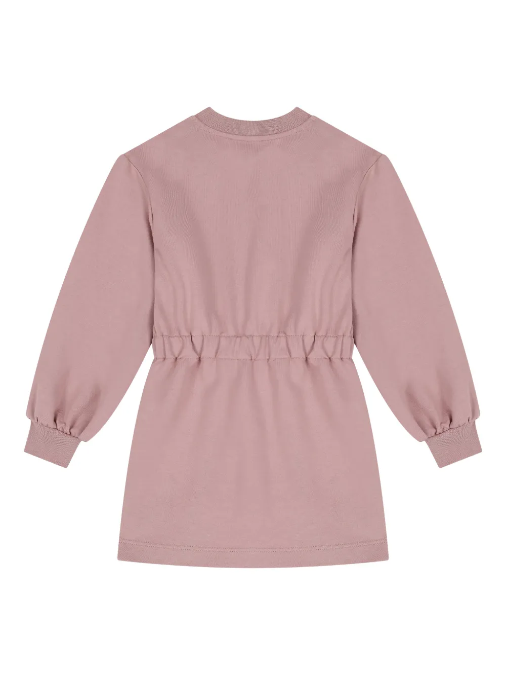 Elisabetta Franchi Kids Jurk verfraaid met logo Roze
