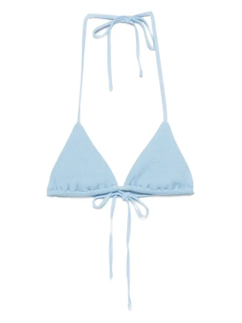 Frankies Bikinis Nick tie-detail bikini top