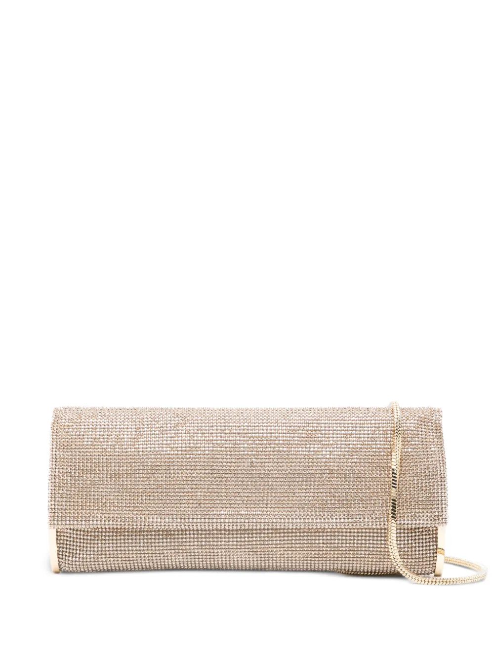 Benedetta Bruzziches Kate embellished chain clutch bag - Toni neutri