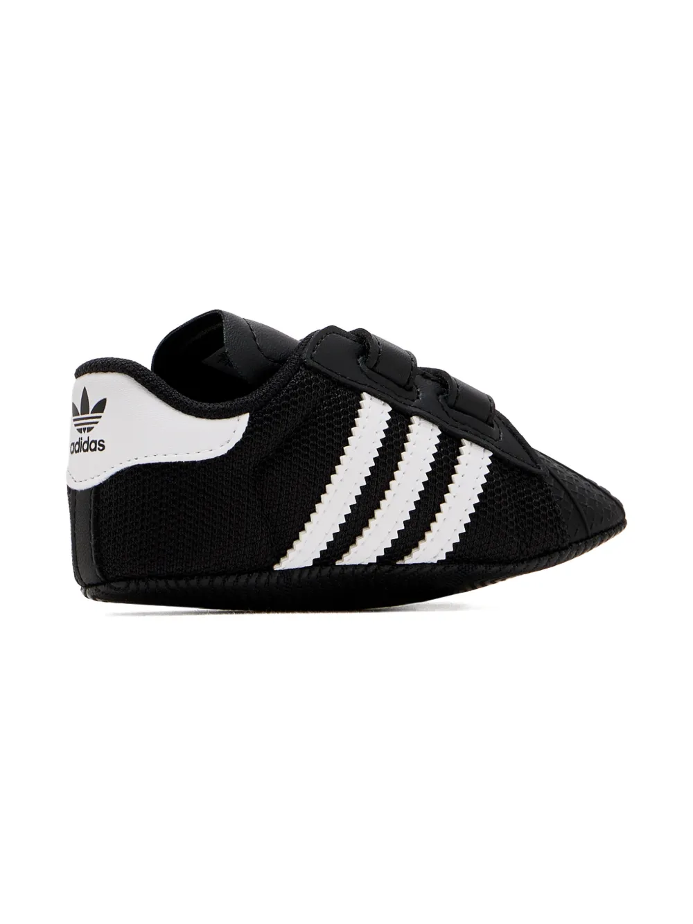adidas Kids Superstar babyschoentjes met klittenband Zwart