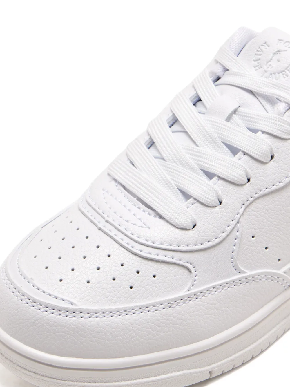 POLO RALPH LAUREN KIDS Sneakers met logo Wit