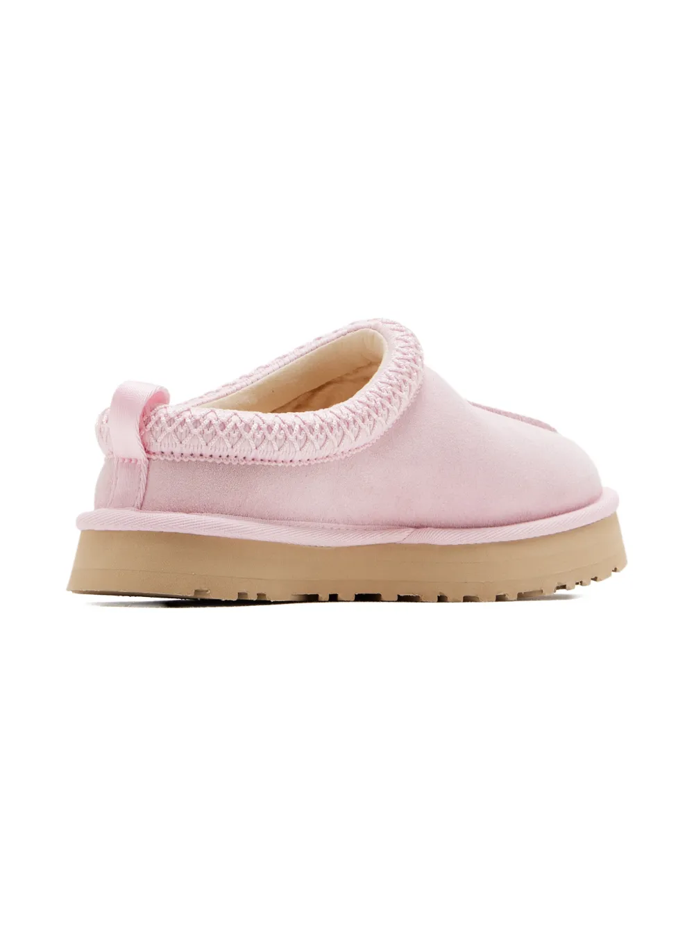 Ugg Tazz Dazzle Logo-embroidered Slippers In Pink