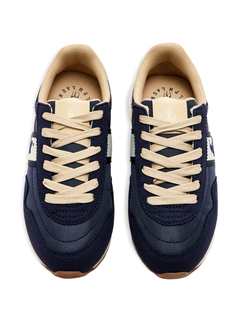 POLO RALPH LAUREN KIDS Sneakers met logo Blauw