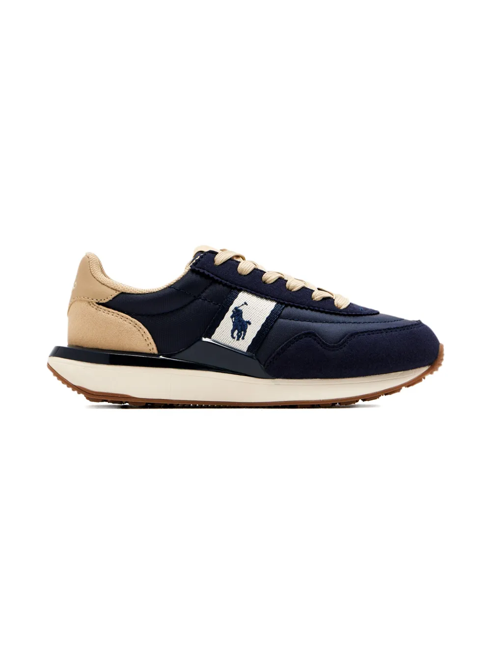POLO RALPH LAUREN KIDS Sneakers met logo Blauw