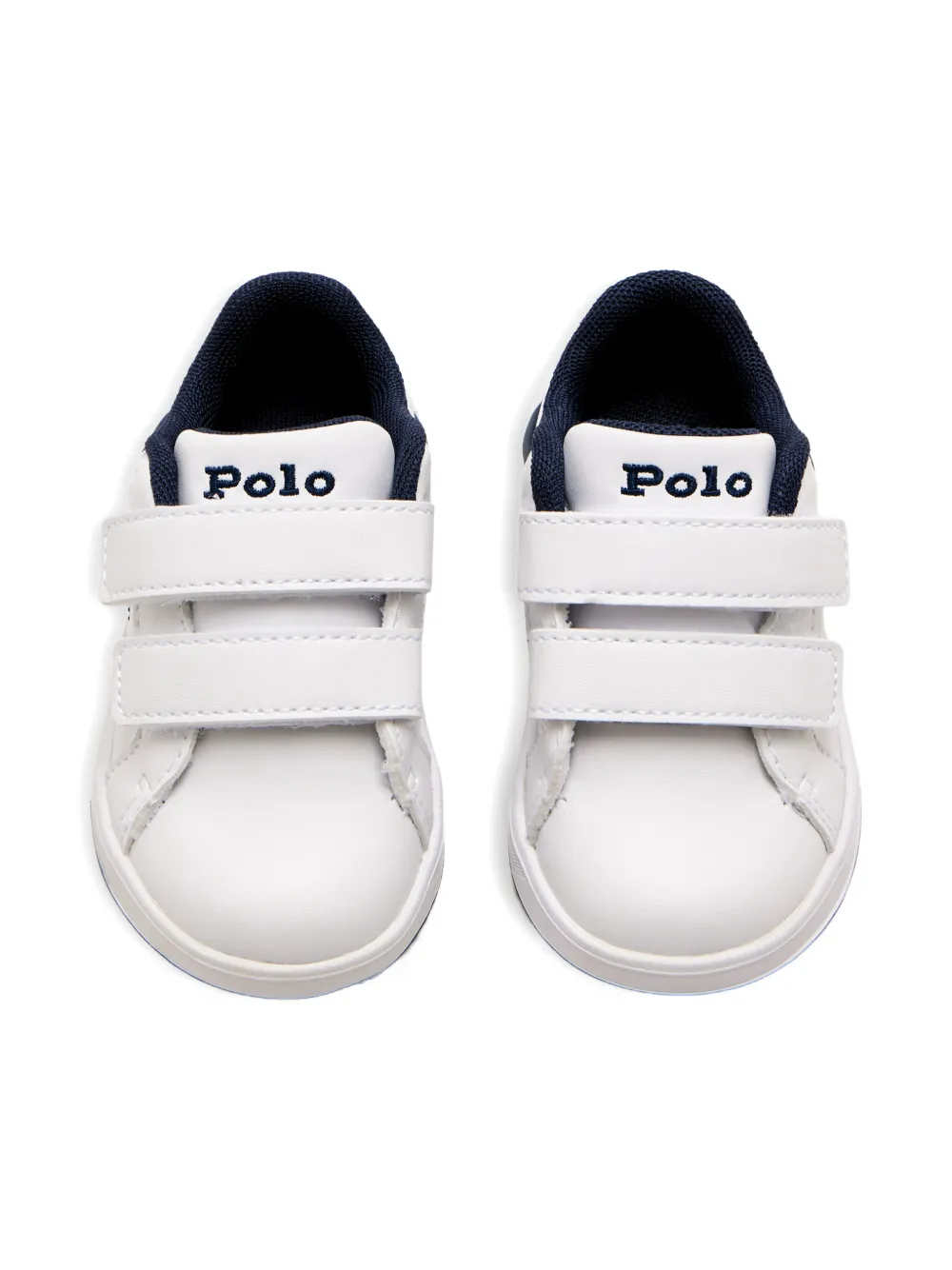 POLO RALPH LAUREN KIDS Sneakers met klittenband Wit