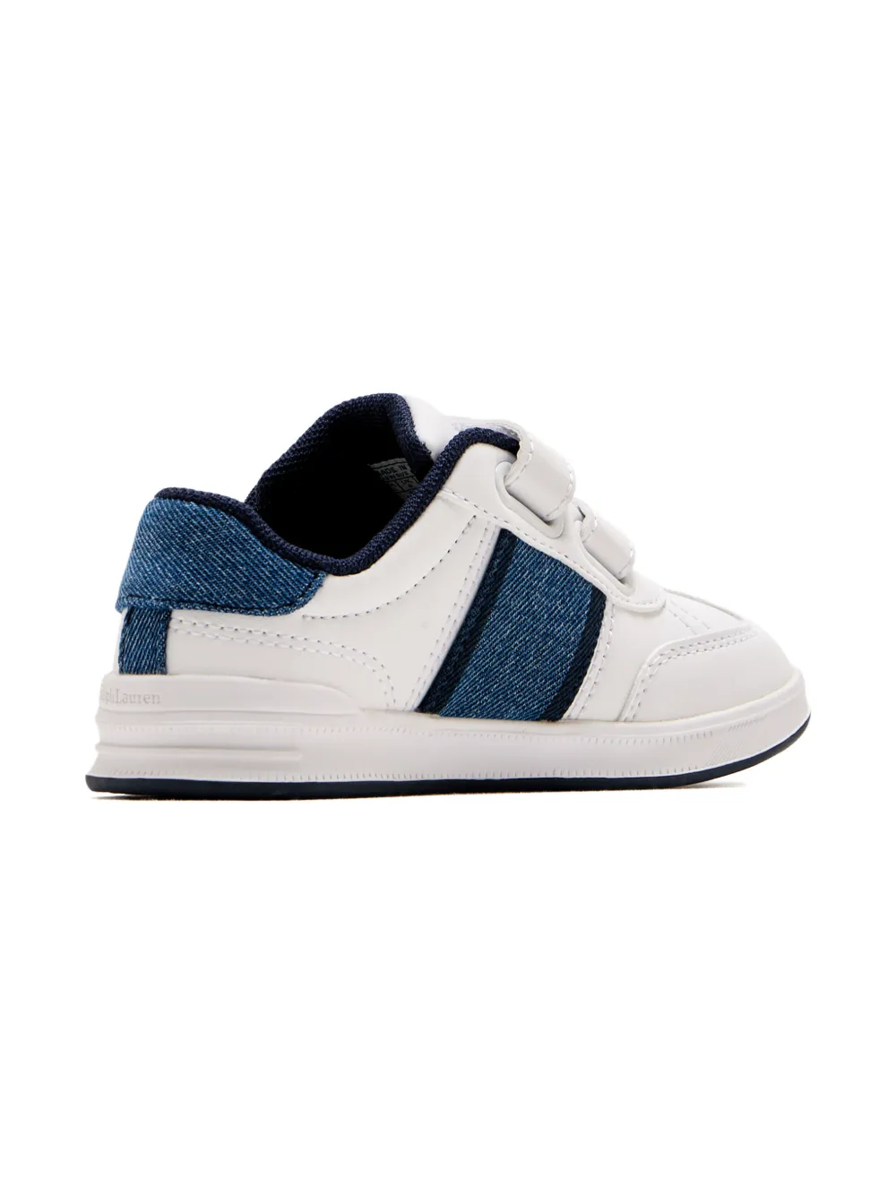 POLO RALPH LAUREN KIDS Sneakers met klittenband en logodetail Wit