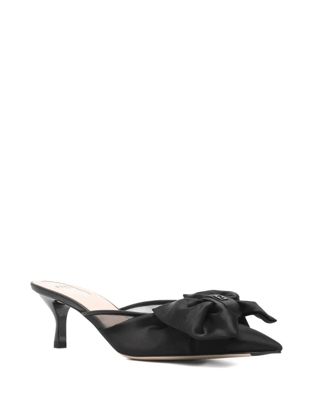 FENDI Muiltjes met strikdetail Wit