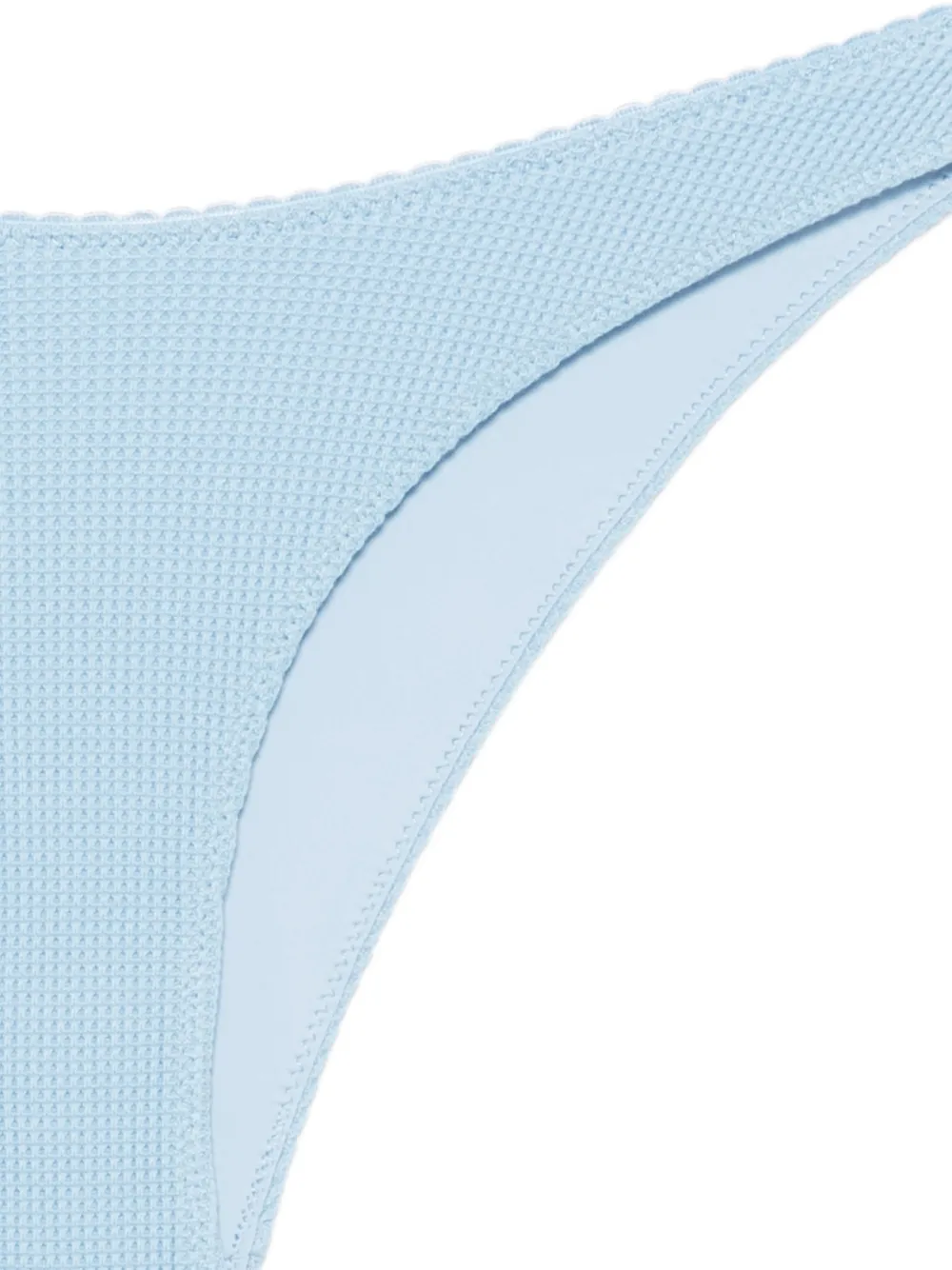  Frankies Bikinis Dove Bikini Bottom - Blue 