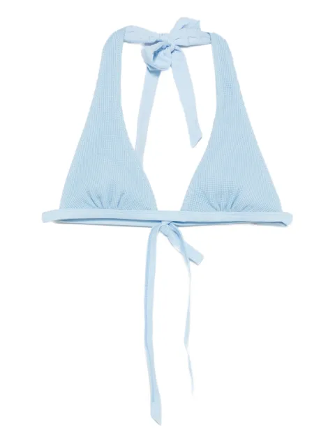 Frankies Bikinis Frank tie-detail bikini top