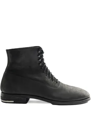 BALLY バリー ブーツ レースアップ ダブルジップ レザー ブラック US8 Bally レースアップ レザーブーツ | ブラック | FARFETCH JP
