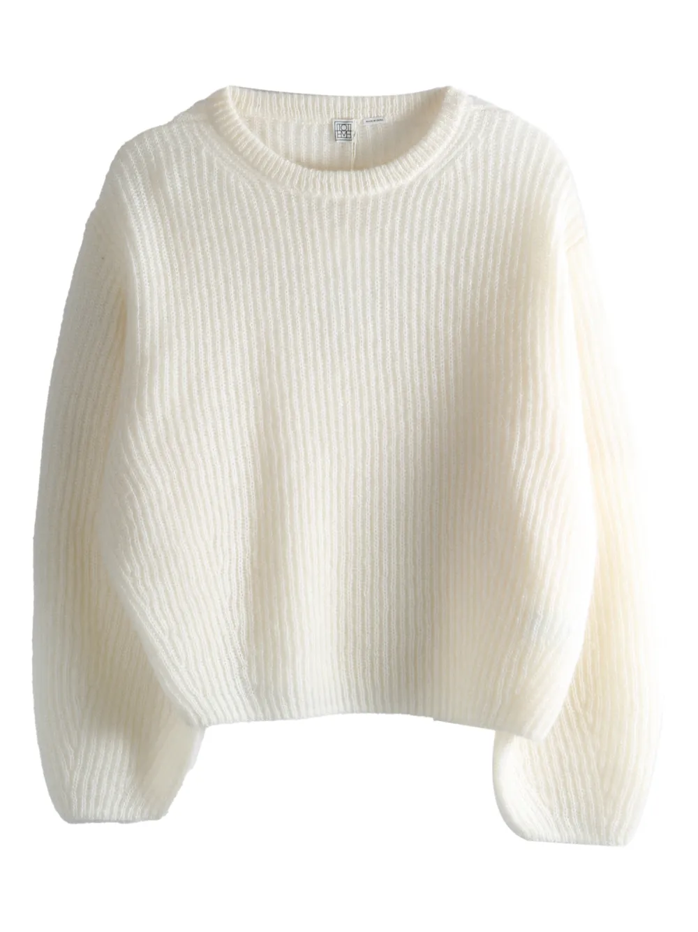 TOTEME ribbed sweater - Toni neutri