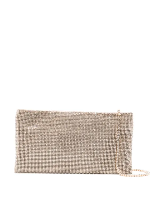 Benedetta Bruzziches Your Best Friend La Petite embellished chain clutch bag