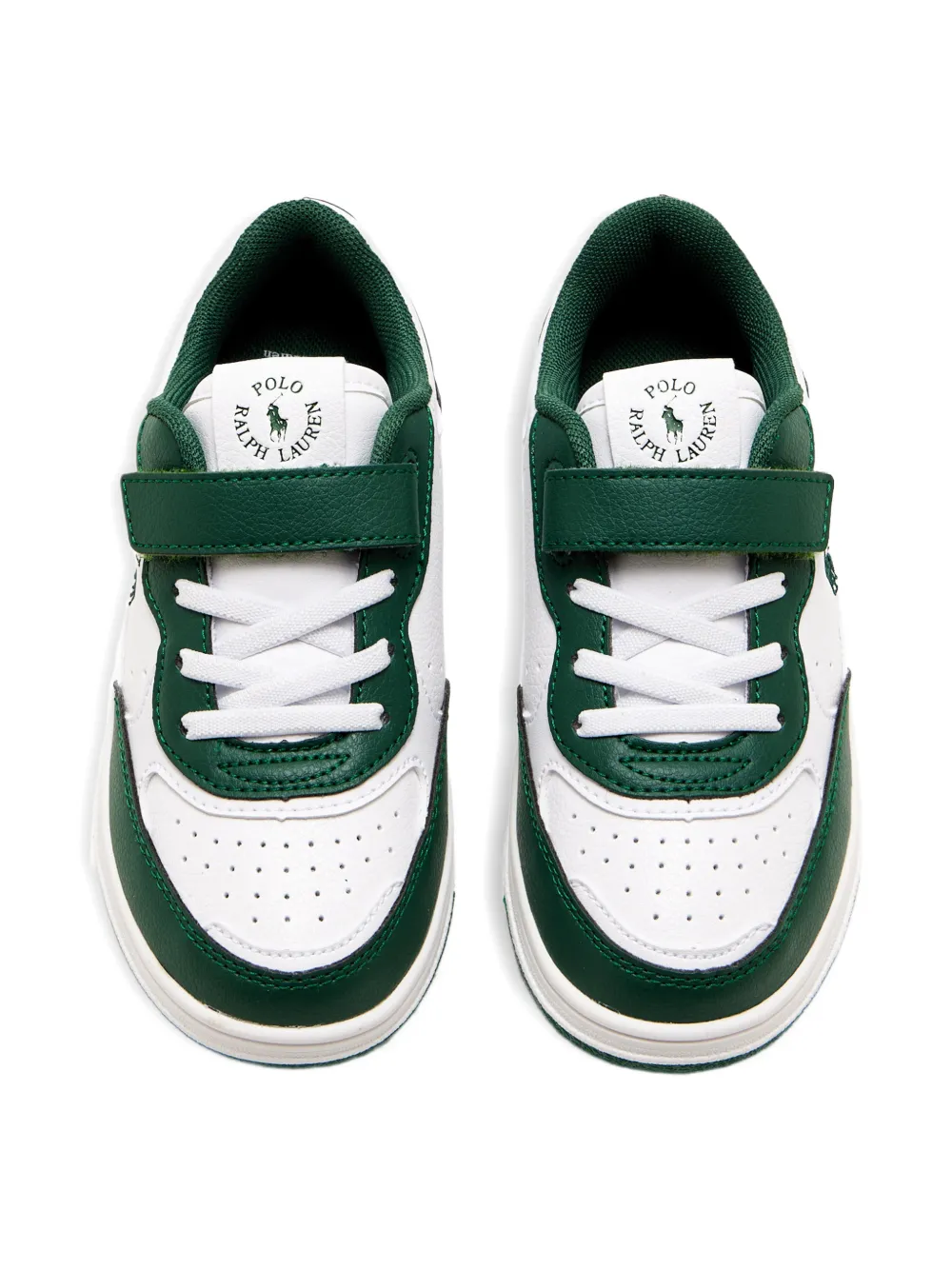 POLO RALPH LAUREN KIDS Sneakers met logo Wit