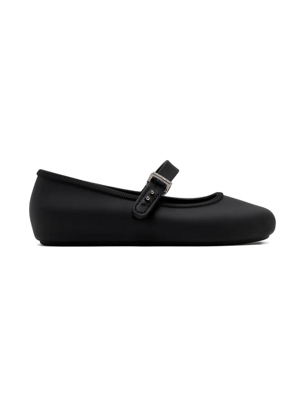 Mini Melissa Ballerine con chiusura a strappo - Nero
