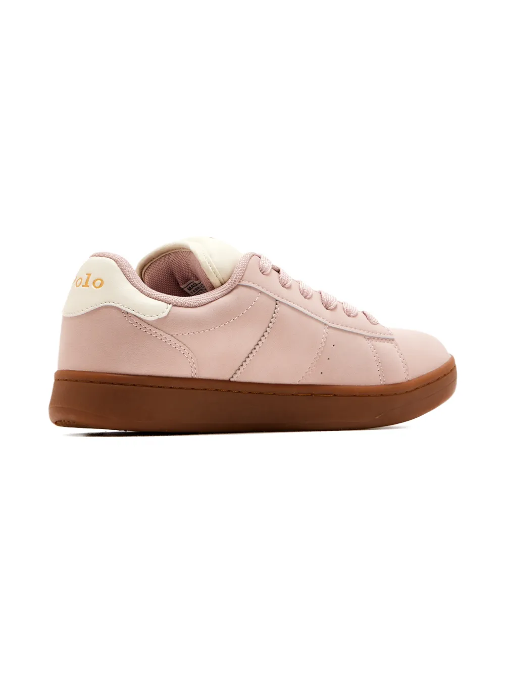 POLO RALPH LAUREN KIDS Knollan logo-detail sneakers Roze
