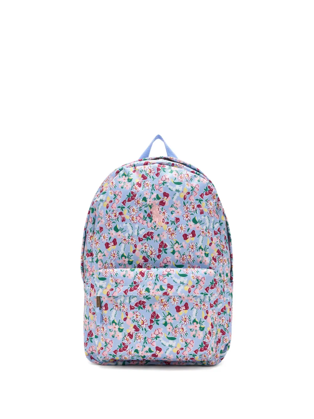 POLO RALPH LAUREN KIDS floral-print backpack - Blu