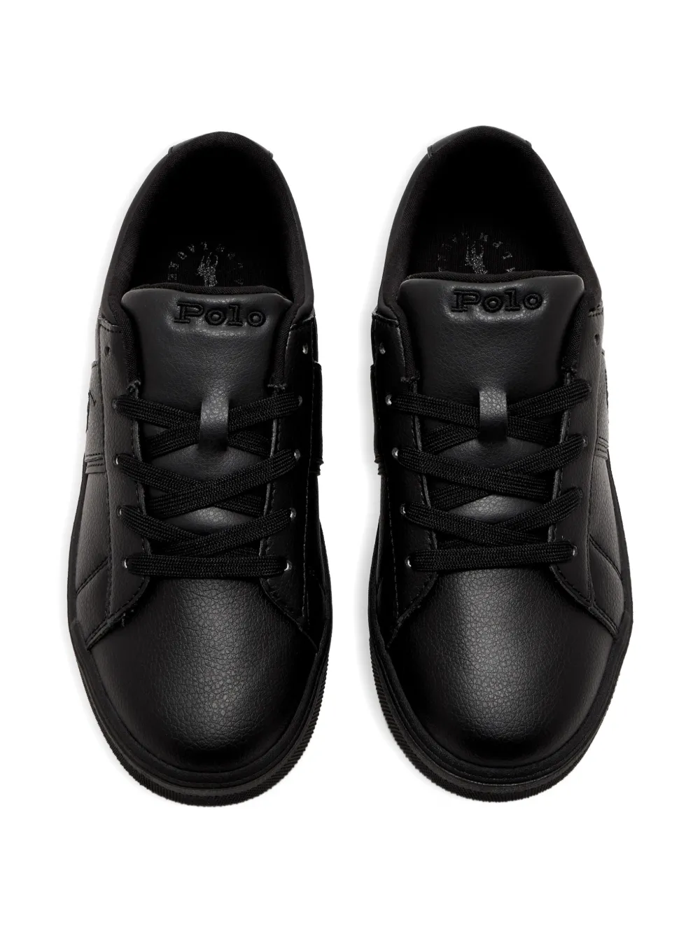 POLO RALPH LAUREN KIDS Sneakers met logodetail Zwart